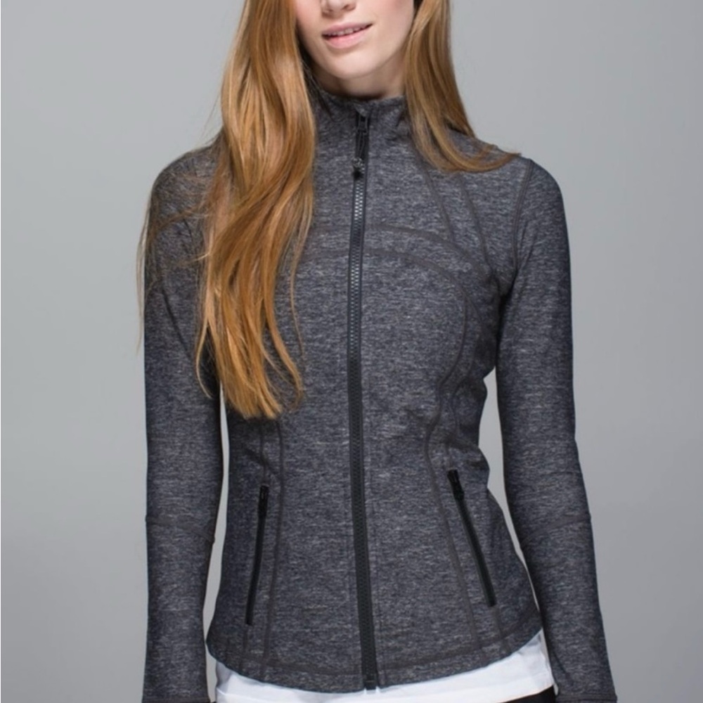 Lululemon Athletica Marled Gray Define Jacket